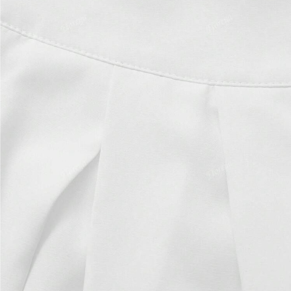 Elegant White Wide-Leg Pants XS - Picture 3 of 15